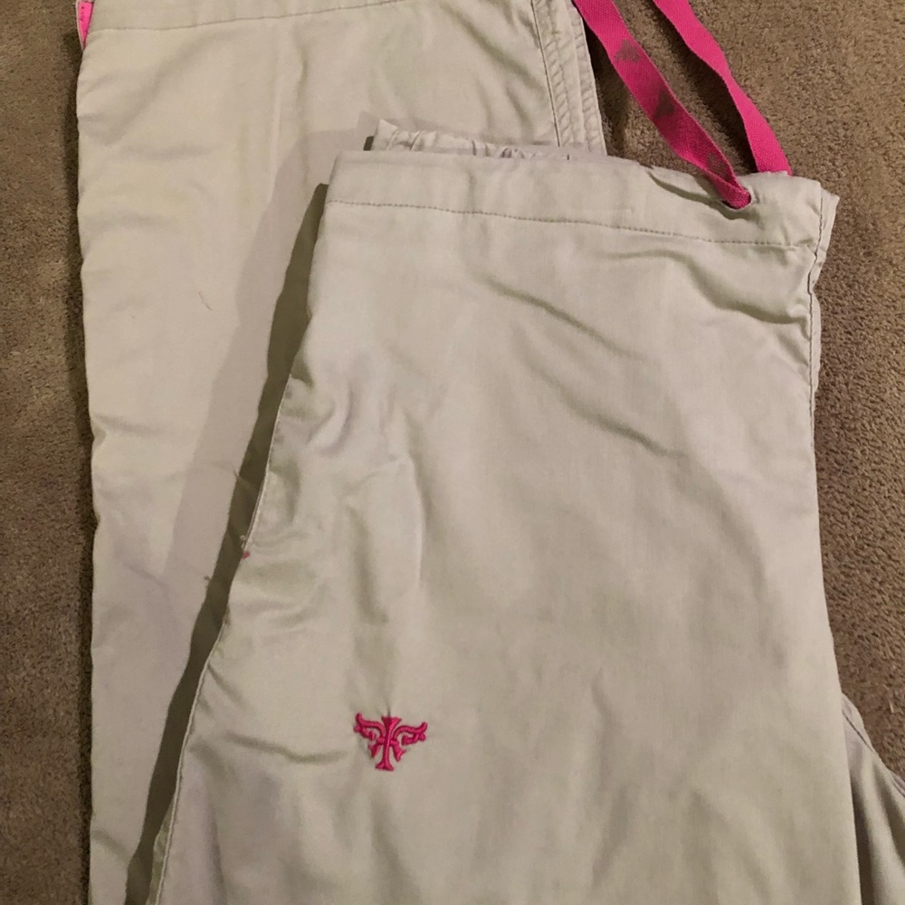Khaki Med Couture Scrub Pant